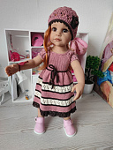 Платье для куклы Готц / Gotz 50 см