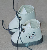Панда - ботинки для куклы Паола Рейна на пластиковой подошве