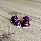 Кожаные ботинки на шнурках для куклы Mia Nines d'Onil, 30 см