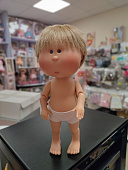 Шарнирная кукла-мальчик блондин Mia Nines d'Onil без одежды 30 см