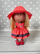 Сарафан и панама для куклы little Pippa, Mia Nines d'Onil 23 см