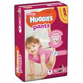 Для девочек Huggies подгузники-трусики купить