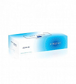 Салфетки бумажные увлажняющие elleair +WATER с глицерином и молекулами воды (в коробке, 180 шт)