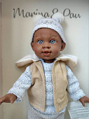Кукла мальчик мулат Rene Marina&Pau 2524 Petit Soleil, 30 см
