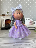 Праздничный комплект - платье, панталоны, повязка для куклы little Mia Nines d'Onil 23 см