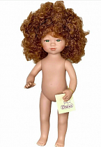 Кукла без одежды Celia с кудрями Dnenes/Carmen Gonzalez, 34 см