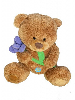 Мягкая игрушка медвежонок Сэмми с ирисом муз.17.5 смLava LA8733M #Tiptovara#