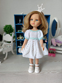 Нежное платье для куклы Paola Reina/Emily Antonio Juan, 32 см