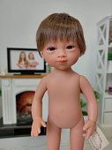 Кукла мальчик брюнет Mario 022332G Dnenes / Carmen Gonzalez, 34 см