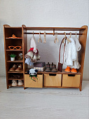 Кукольный шкаф с ящиками и полочками для обуви (Паола Рейна, Бержуан и др.)