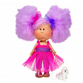 Кукла Miа с лиловыми волосами 3416 с питомцем Nines d'Onil, 30 см