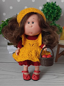 Вязаный комплект для куклы little Mia Nines d'Onil 23 см