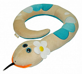 Детская змея мягкая игрушка