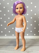 Кукла Каталина 15 с сиреневыми волосами без одежды Catalina Dolls, 32 см