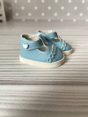 Туфли Сердечко для кукол Pippa / Mia Nines d'Onil 30 см (голубые)