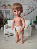 Кукла мальчик без одежды Mario 022309 Dnenes/Carmen Gonzalez, 34 см
