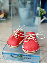 Красные ботинки на шнурках для кукол Mia Nines d'Onil, 30 см