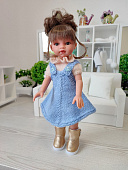 Вязаный комплект для куклы Эмили Antonio juan, 32 см