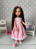 Нежное платье для куклы Paola Reina/Emily Antonio Juan, 32 см