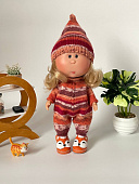 Комбинезон и шапка для кукол little Mia Nines d'Onil 23 см