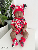 Костюм Минни для пупса 40-45 см