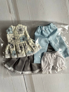 Набор одежды (4 предмета) для куклы Mini Paola Reina, 21 см / Luci Berjuan, 22 см Paola Reina HM-KS-1031 #Tiptovara#