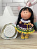 Платье, панама и сандали для куклы little Mia Nines d'Onil 23 см Nines HM-IS-1003 #Tiptovara#
