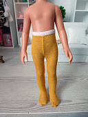 Колготы горчица для куклы Paola Reina, 32 см