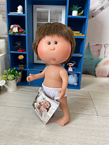 Кукла мальчик Little Mio Nines d'Onil 3199 Модель F без одежды, 23 см