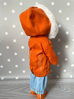Куртка парка для куклы Паола Рейна оранжевая Paola Reina HM-GL-1072 #Tiptovara#