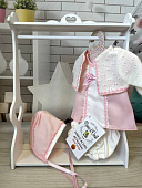 Набор одежды Pink для кукол пупсов Nines d'onil 37 cm