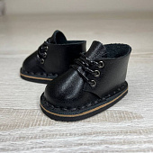 Черные кожаные ботинки для куклы Paola Reina, 32см
