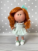 Вязаный комбинезон Бантик для куклы little Mia Nines d'Onil 23 см