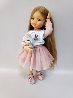 Костюм (свитшот, юбка) для кукол Paola Reina, 32 см Paola Reina HM-DR-2403 #Tiptovara#