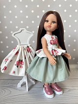 Набор Роза (4 предмета) - одежда для куклы Паола Рейна 32 см