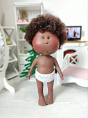 Кукла мальчик мулат Mia Nines d'Onil без одежды, 30 см