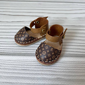 Кожаные туфли Louis Vuitton для кукол Paola Reina, 32 см