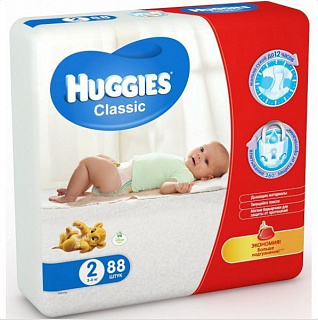 Картинка для одноразовых подгузников Huggies 5029053544816 2