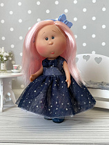 Вечернее платье для куклы little Mia Nines d'Onil 23 см