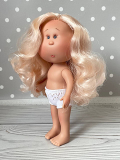 Кукла без одежды Nines Испания Миа Булочка 30 см