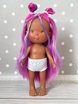 Кукла Pippa Mulata Purple Hair Nines d'Onil 2899-EE, 30 см (без одежды)