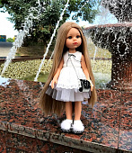 Кукла Paola Reina 13212 Carla Rapuncel в белом платье, 32 см
