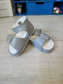 Босоножки серые на платформе для кукол Gotz, Vestida de Azul, Llorens 42-50см