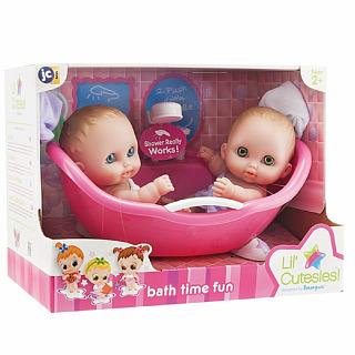 #DM_COLOR_REF# Куклы близнецы в ванночке Berenguer, 21 см #Tiptovara# фото для пупсика