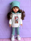 Комплект Gucci - худи, штаны и шапка для кукол Paola Reina, 32 см