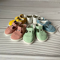 Обувь для кукол Little Kidz Gotz 36 см - туфли Сердечко для Lotta