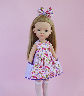 Платье фуксия для куклы Paola Reina, 32 см Paola Reina  #Tiptovara#
