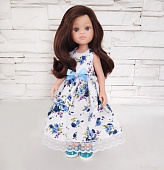 Голубоглазая кукла Paola Reina Mishel в длинном платье, 32 см