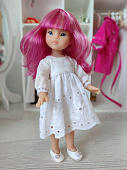 Платье с панталончиками для куклы мини Паола Рейна, 21 см