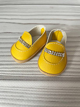 Туфли балетки для кукол Пиппа Миа Нинес 30 см (желтые)